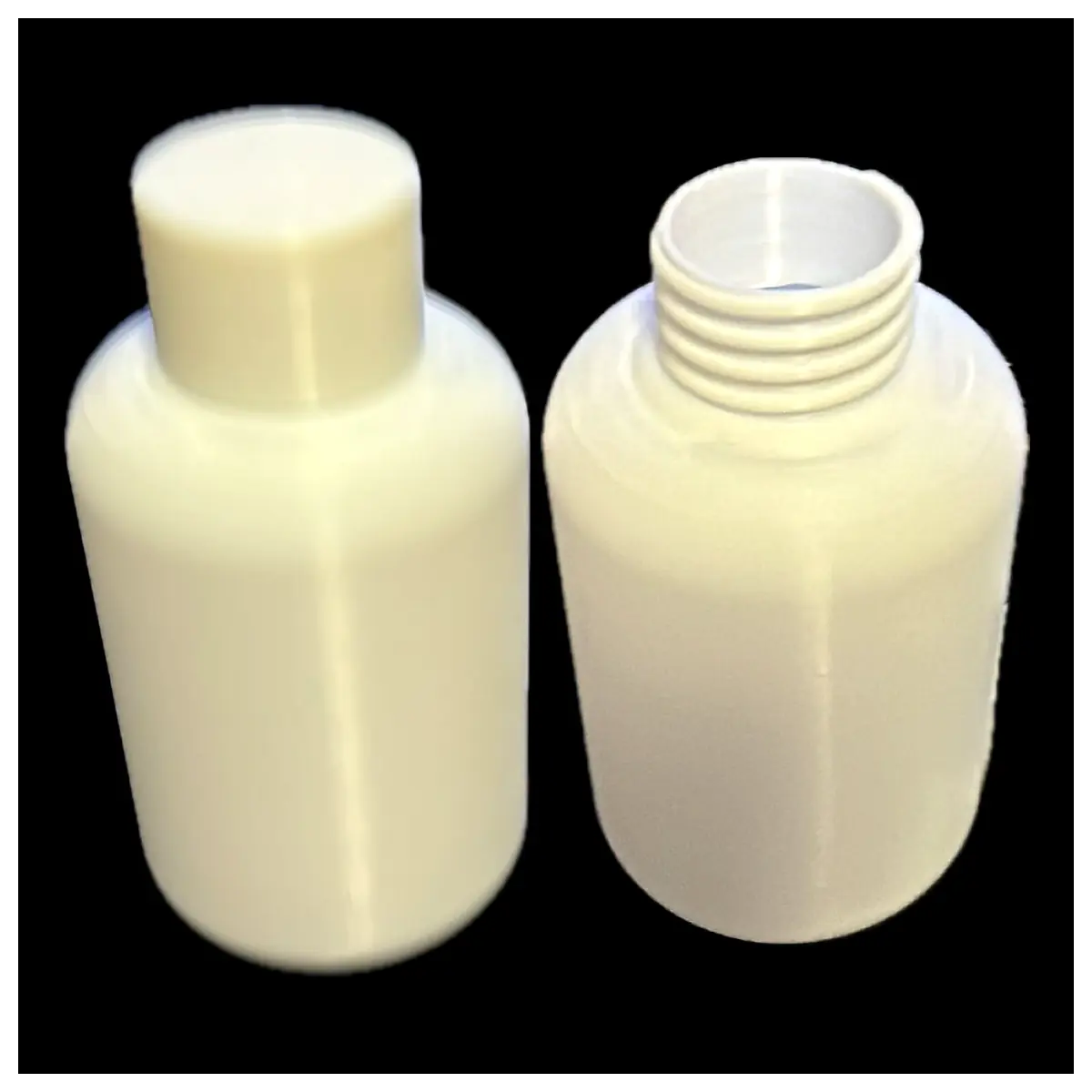 50ml Screw Lid Bottle Small Sample Bottle Seal Cap Vial Lab Container Experiment Supplies Ideal for Chemicals Oils Samples