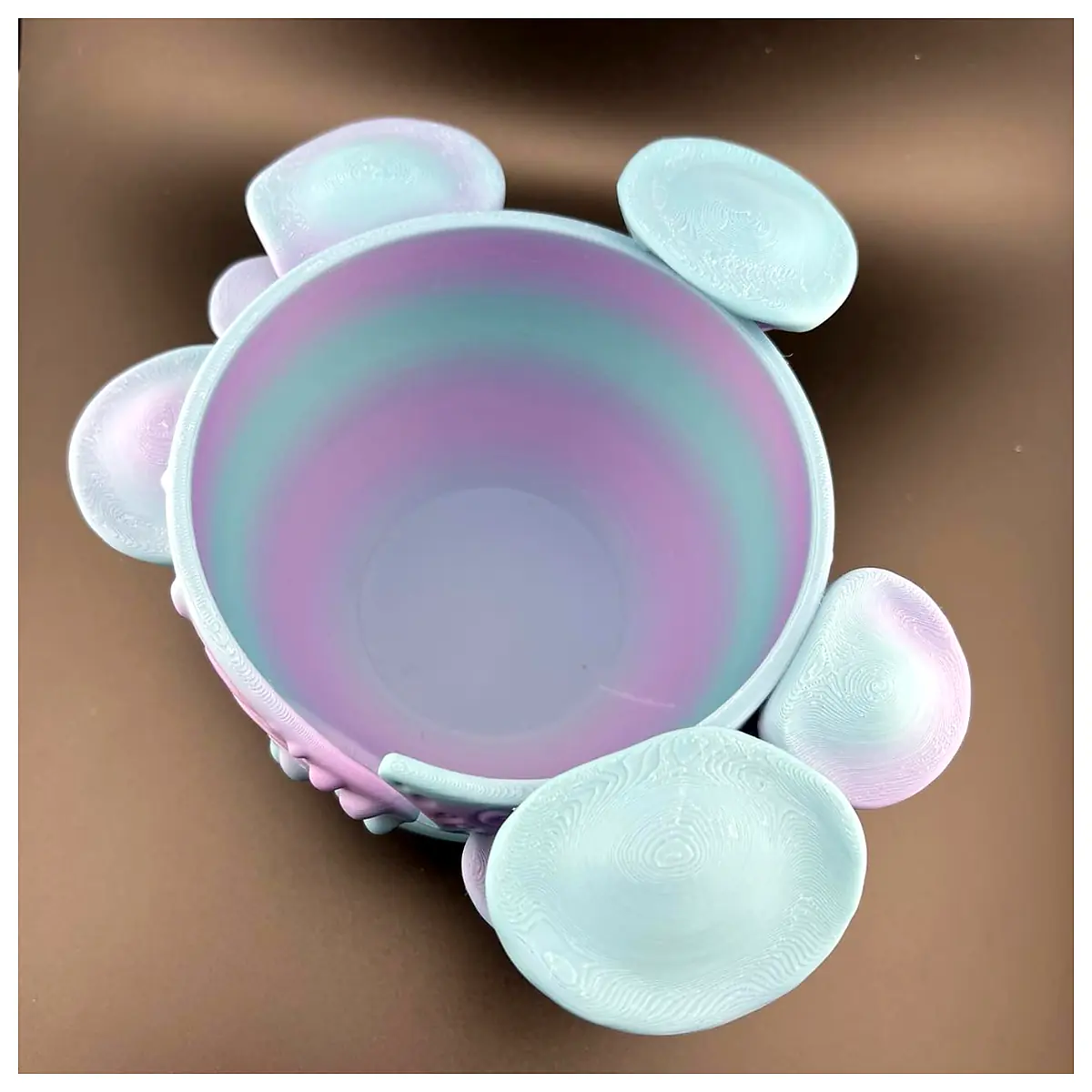 Boho Mushroom Bowl Ceramic Dish Food Serving Repair Parts Decoration Universal
