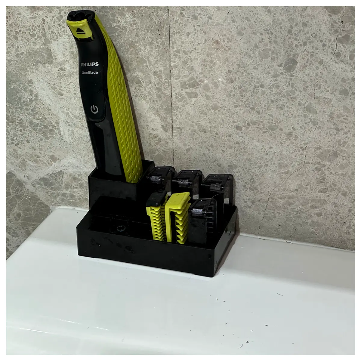 Beard Comb Holder Organizer Brush Rack Multi Functional Storage Beard Trimmer Accessories Shaving Tools Replacement Parts