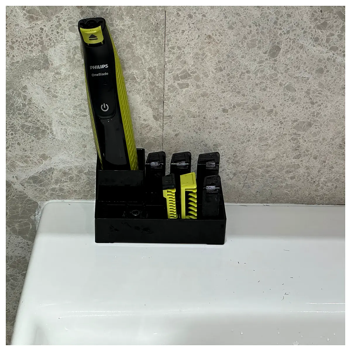 Beard Comb Holder Organizer Brush Rack Multi Functional Storage Beard Trimmer Accessories Shaving Tools Replacement Parts