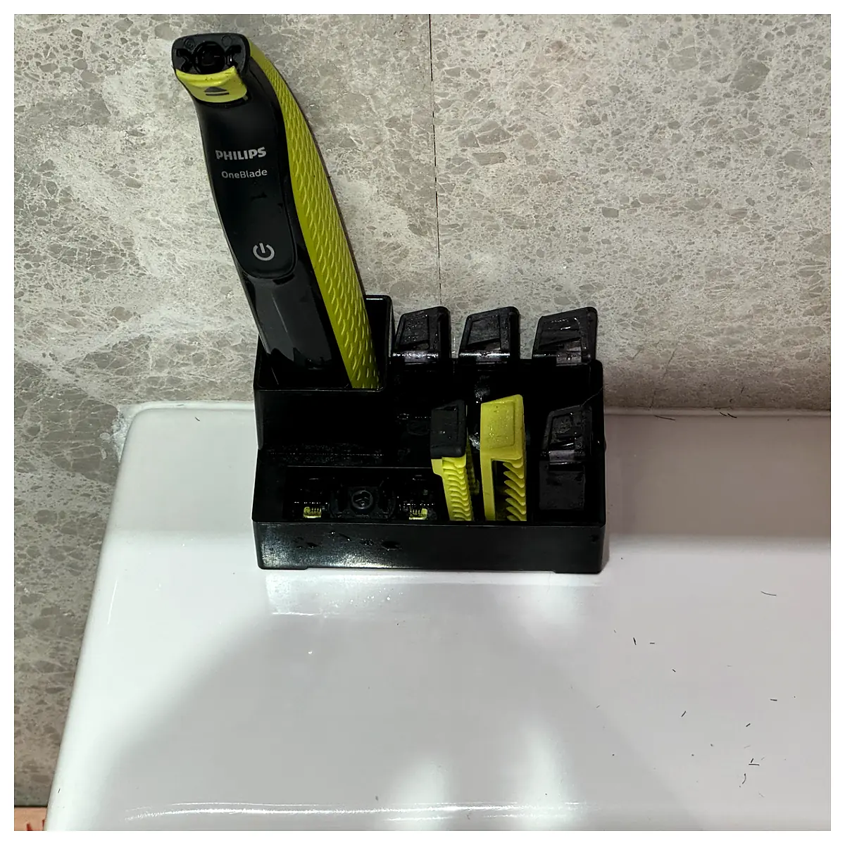 Beard Comb Holder Organizer Brush Rack Multi Functional Storage Beard Trimmer Accessories Shaving Tools Replacement Parts