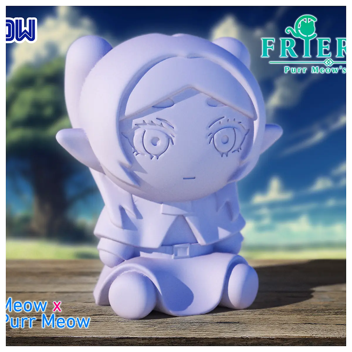 Frieren Adventure Game Figure Model Collectible Combat Battle Fighter RPG Gaming Accessories