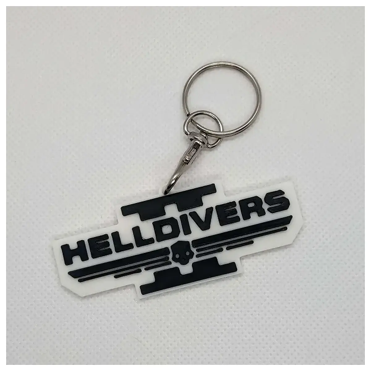 Helldivers 2 Keychain Game Key Access Storage Item Collectible Gaming Accessories Repair