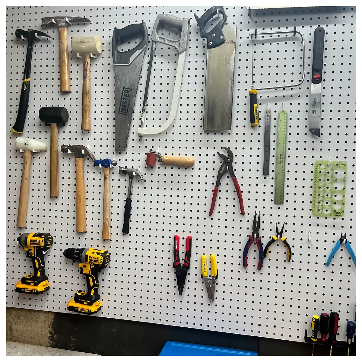 Pegboard Hooks Wall Mounting Hardware Pegboard Accessories Durable Strong Grip Versatile Storage