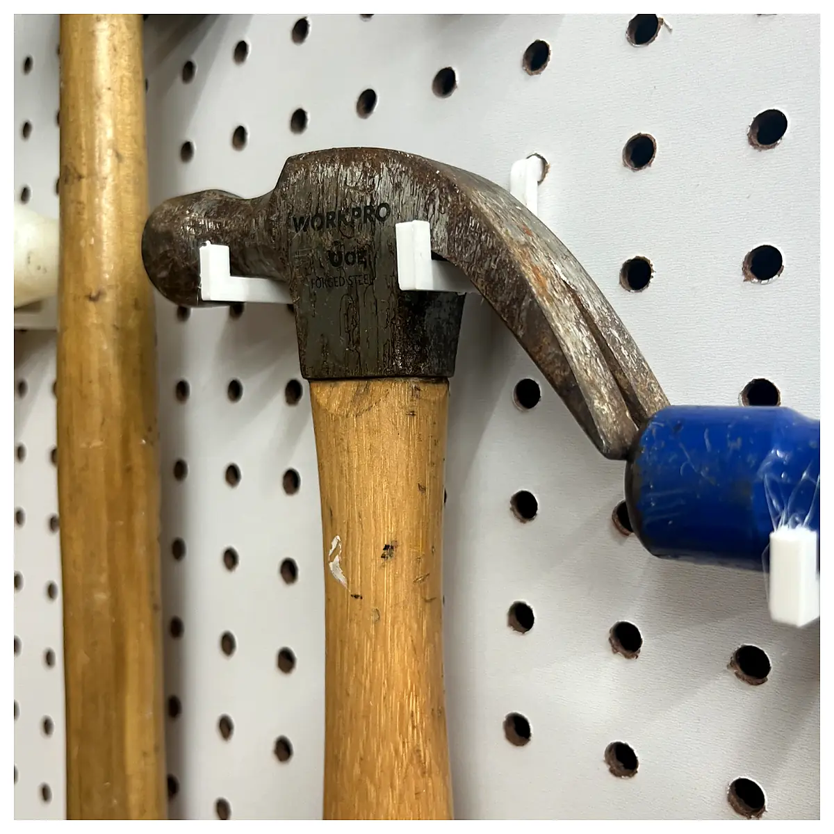 Pegboard Hooks Wall Mounting Hardware Pegboard Accessories Durable Strong Grip Versatile Storage