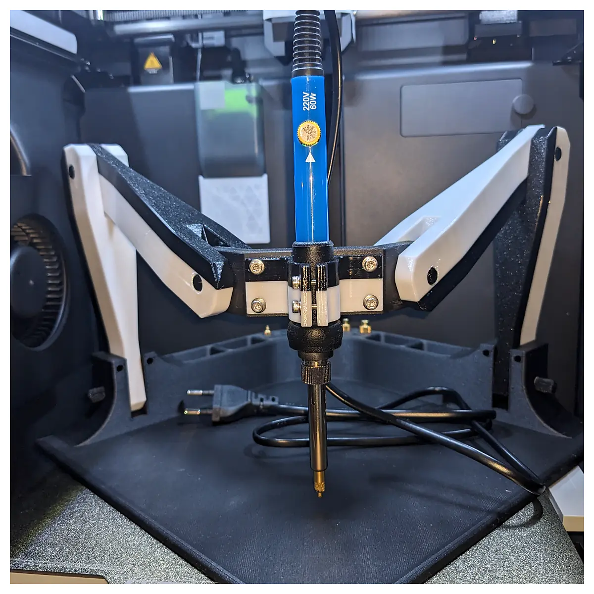 3D Printed Heat Set Insert Press Parts Repair Universal Machine Accessories Maintenance