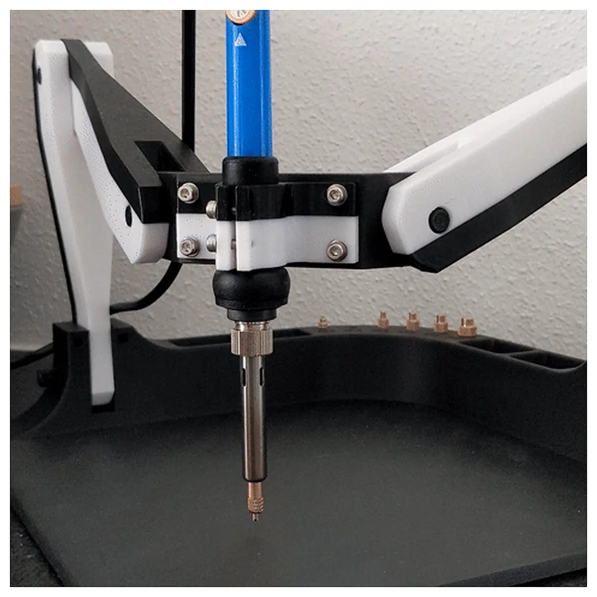 3D Printed Heat Set Insert Press Parts Repair Universal Machine Accessories Maintenance
