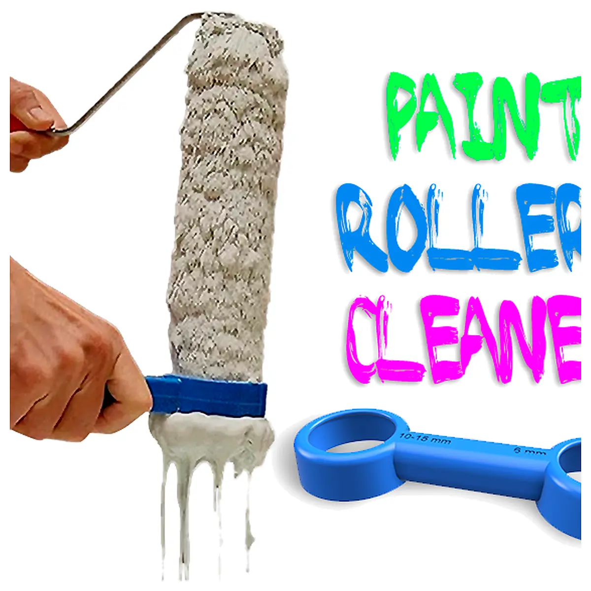 Paint Roller Cleaner Removes Stains Brush Cleaner Roller Cleaning Tool Maintenance
