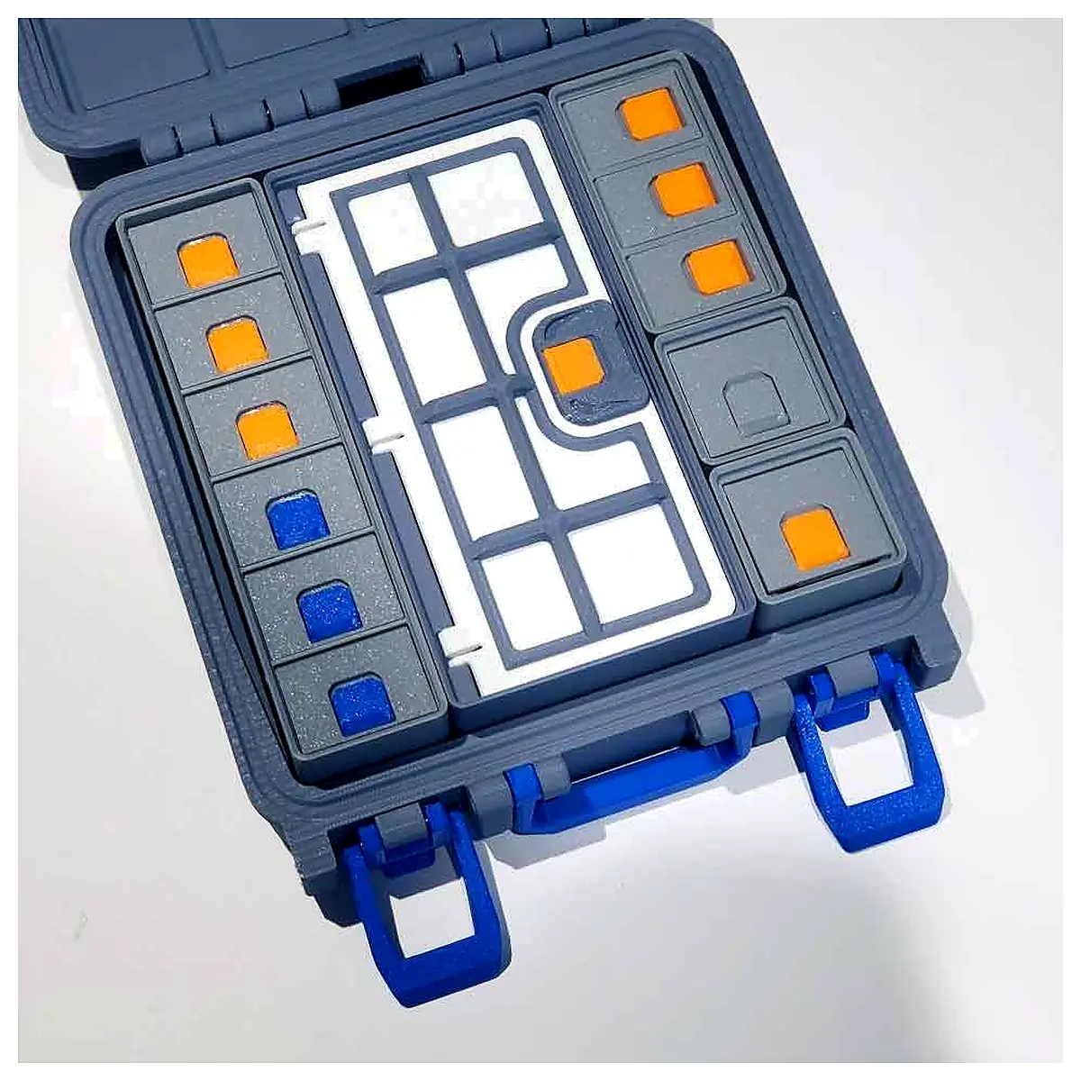 Gridfinity 1xY Multi Compartment Lidded Bins v21 Organization Storage Boxes Parts Repair