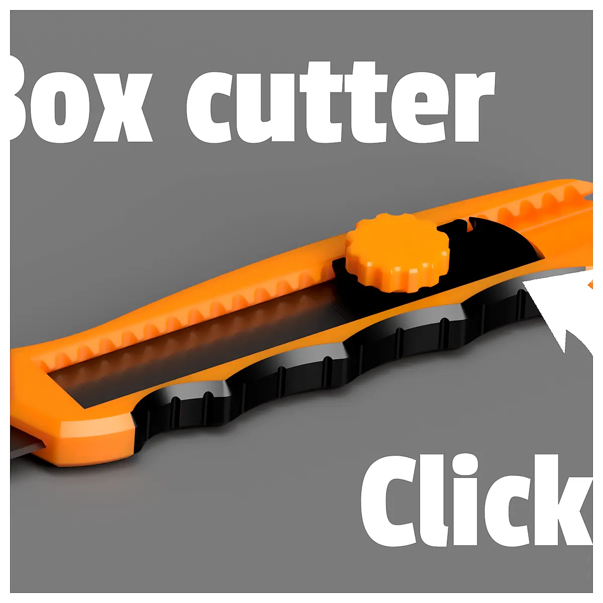 Ergonomic Cutter Box Opener Fast Cutting Tool Sharp Blade 18mm Parts Repair Maintenance Universal