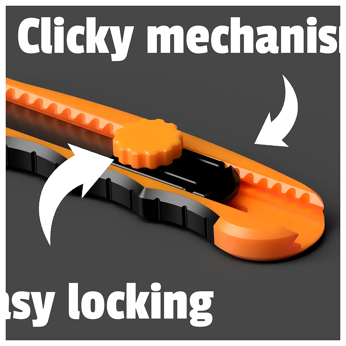 Ergonomic Cutter Box Opener Fast Cutting Tool Sharp Blade 18mm Parts Repair Maintenance Universal
