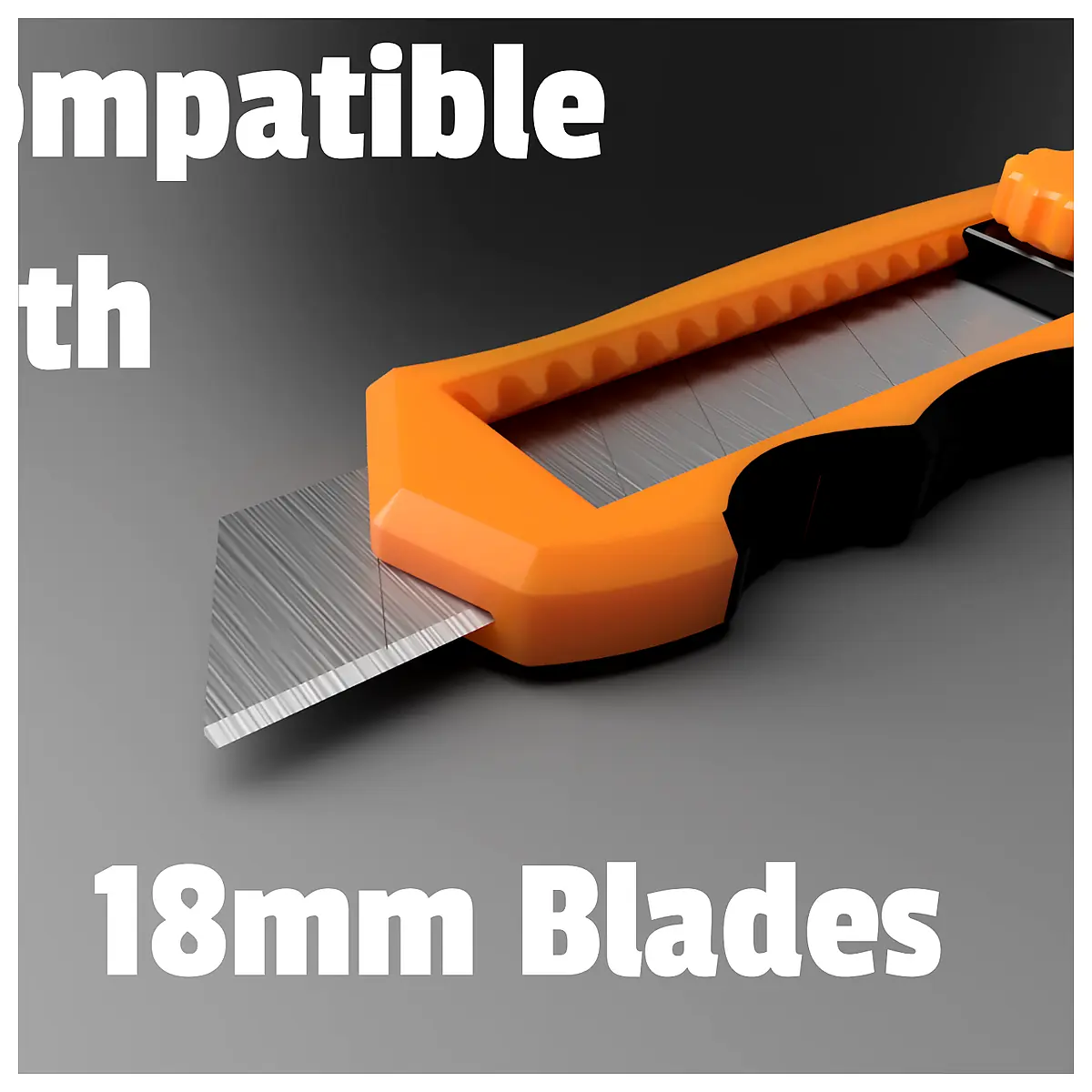 Ergonomic Cutter Box Opener Fast Cutting Tool Sharp Blade 18mm Parts Repair Maintenance Universal
