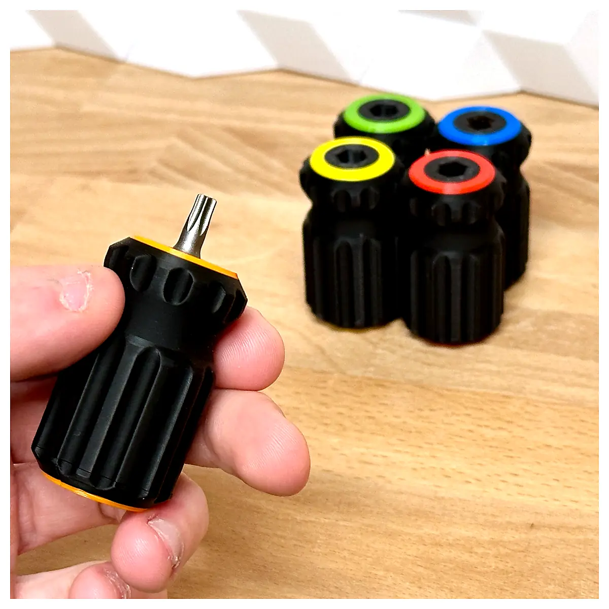 Compact Bit Driver Pocket Screwdriver Multi Tool Repair Tool Small Screwdriver Bits Universal
