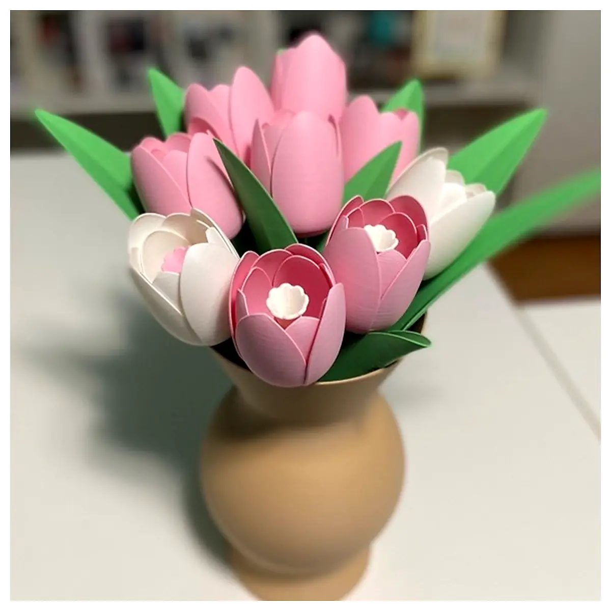 Tulip Bouquet Fresh Flowers Gift Delivery Floral Arrangement Romantic Bouquet Purchase Flowers