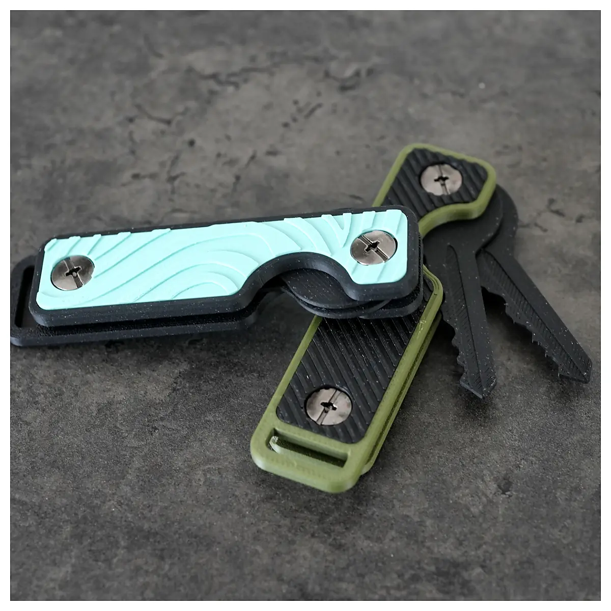 Key Organizer M3 Screw Compatible EDC Keychain Portable Key Holder Multi Tool Secure Key Storage