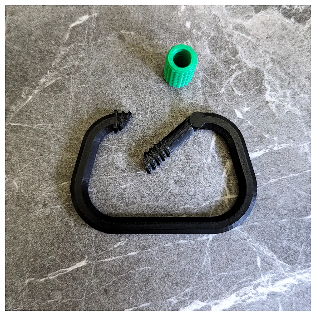 Screw Lock Carabiner Various Shapes Fast Connect Outdoor Climbing Hiking Rescue Spare Parts