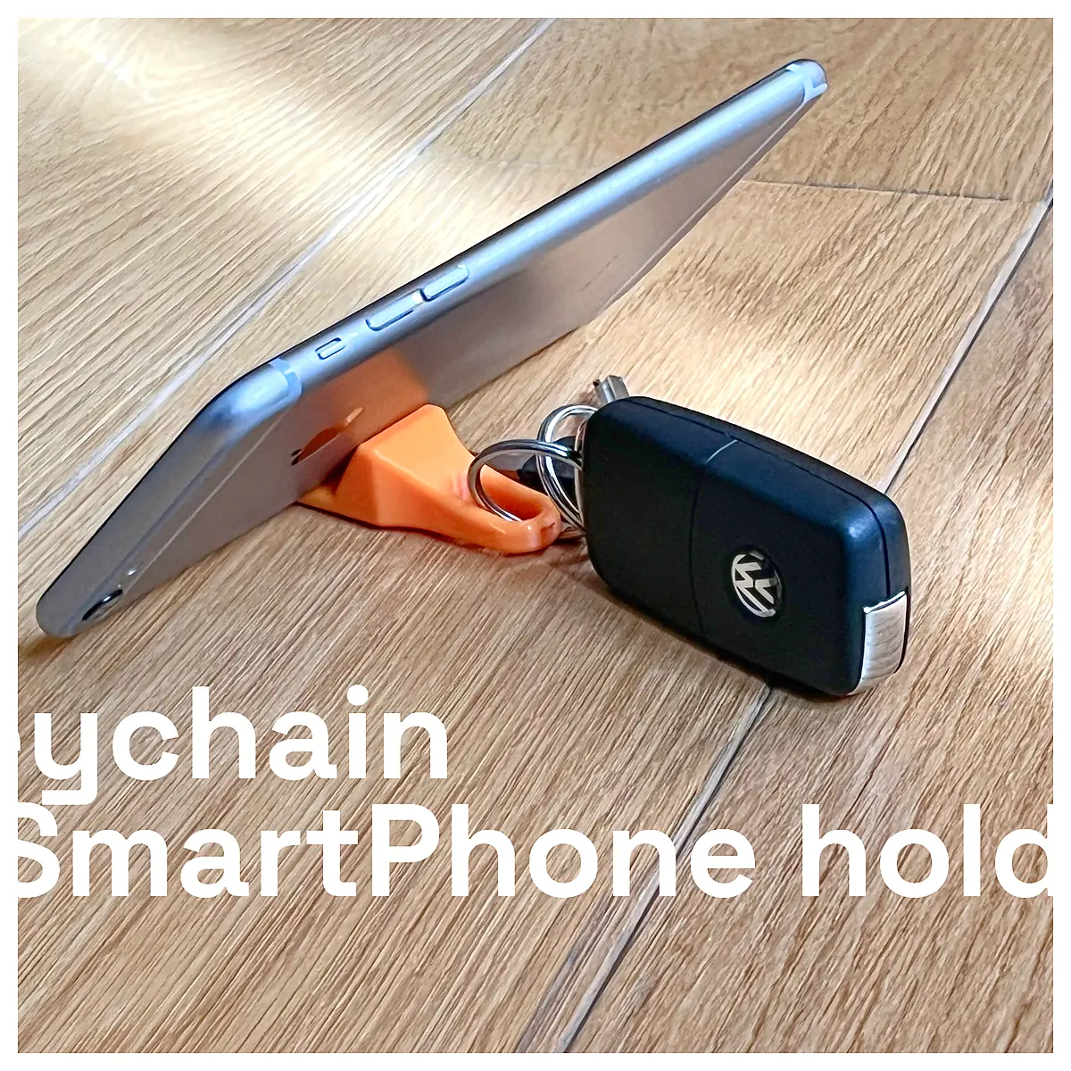 Keychains with Phone Holders Mobile Accessory Car Holder Keyring Phone Mount Universal Holder Car Parts