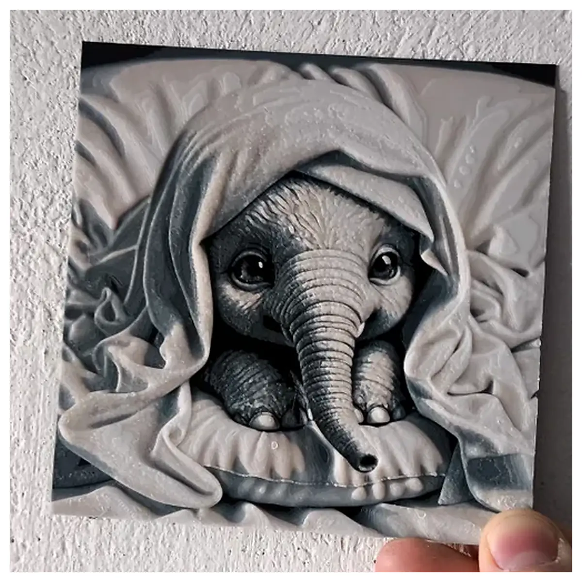 Cute Elephant Toy Realistic Animal Figure Kids Birthday Gift Educational Toys Role Play