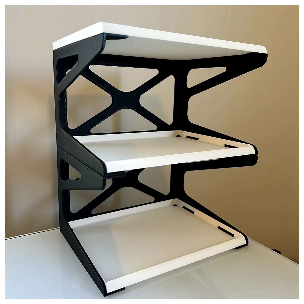 Stackable Shelf Organizer Storage Solutions Maximize Space Organize Shelves Garage Closet Home Storage