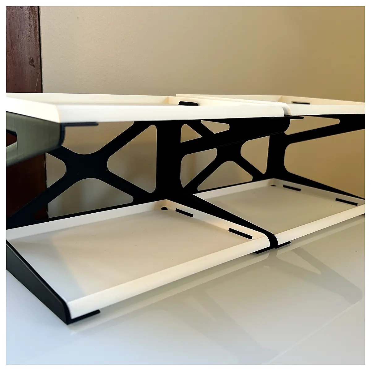 Stackable Shelf Organizer Storage Solutions Maximize Space Organize Shelves Garage Closet Home Storage
