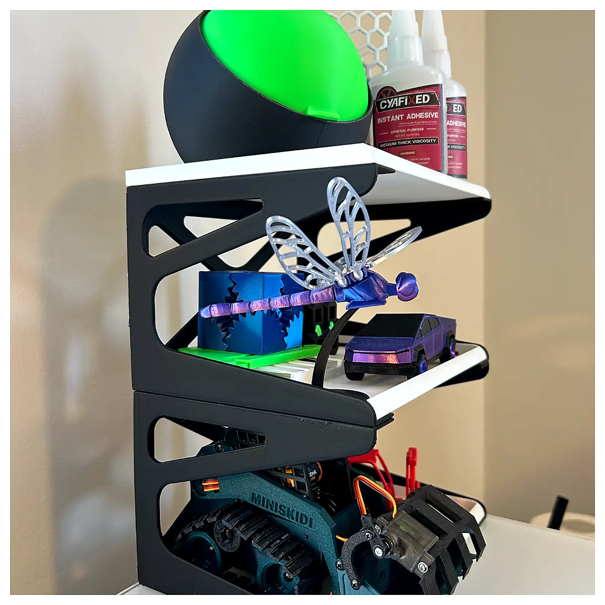 Stackable Shelf Organizer Storage Solutions Maximize Space Organize Shelves Garage Closet Home Storage