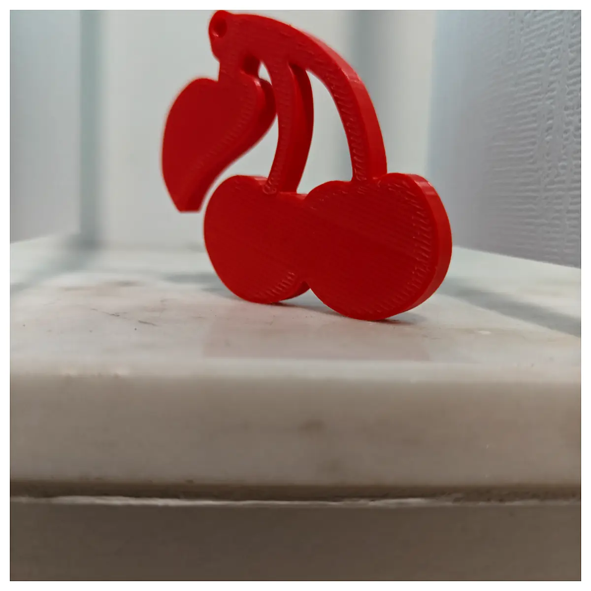 Cherry Keychain V2 Car Accessories Decoration Hanging Automotive Parts Spares Repair Replacement