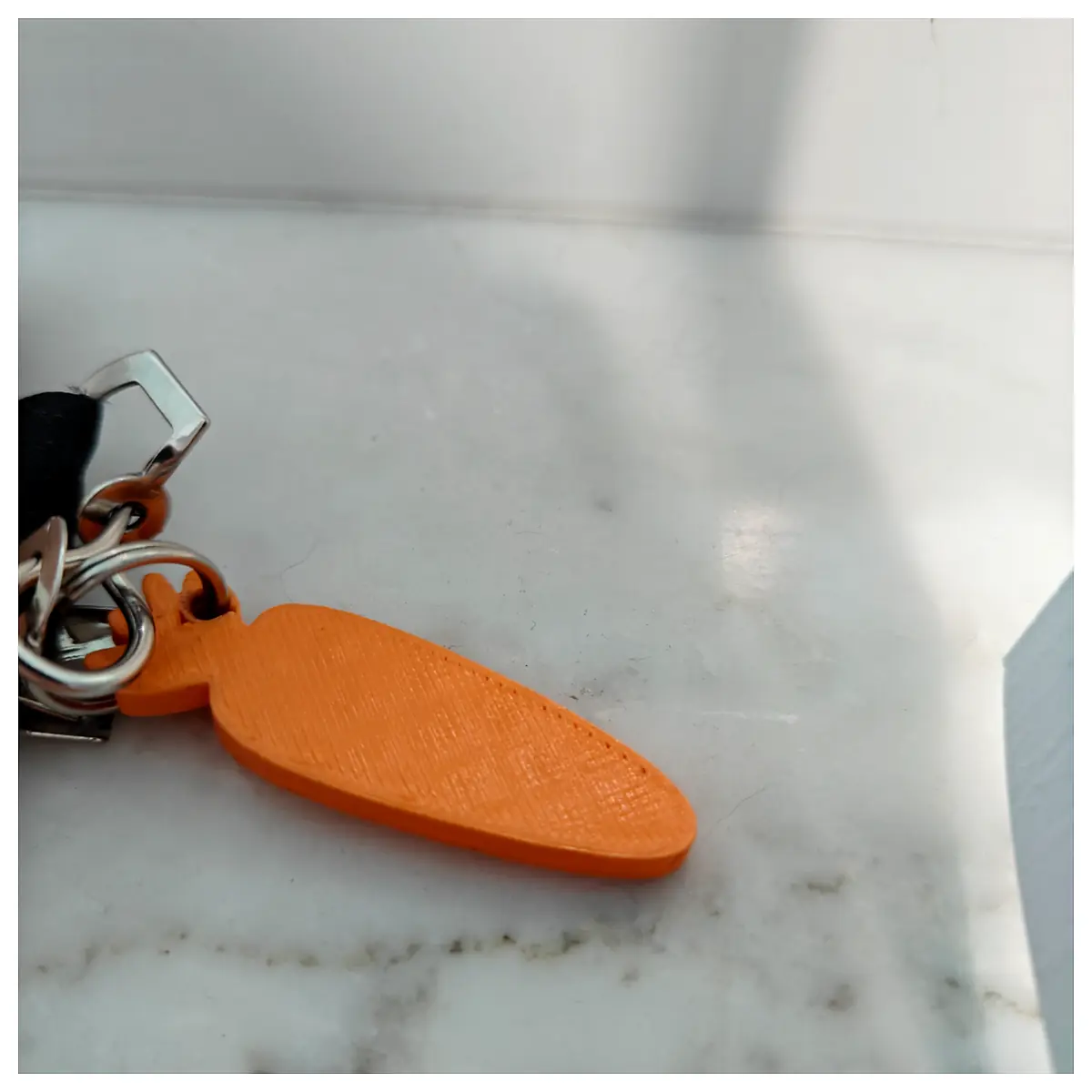 Carrot Keychain V2 Multi Functional Decor Car Accessory Keyring Automotive Gadget