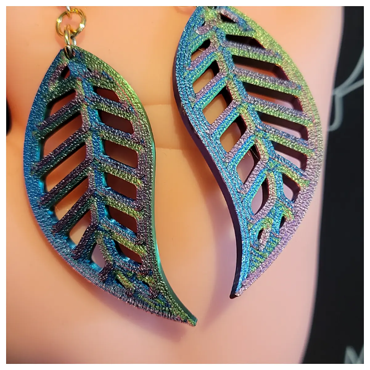 Leaf Earring Design Lightweight Natural Casual Elegant Jewelry Wholesale