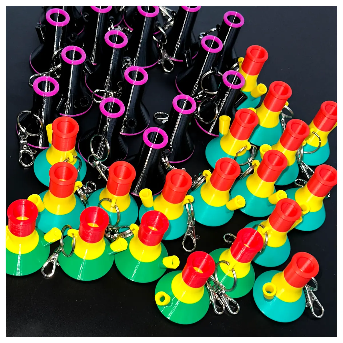 Mini Bong Keychain V3 Bong Accessories Water Pipe Parts Bong Repair Smoking Accessories