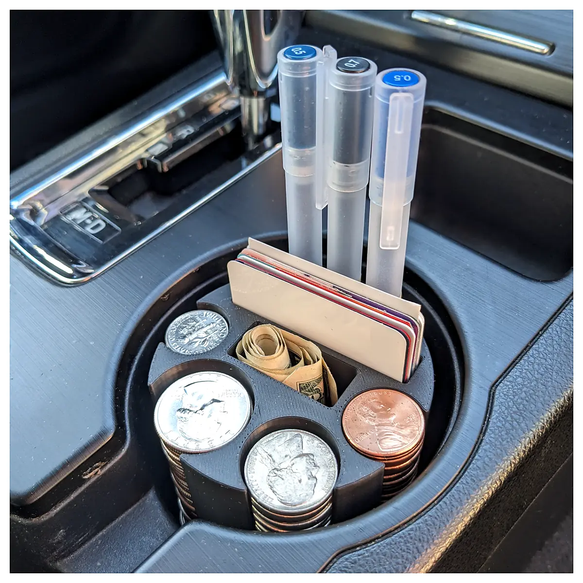 Cup Holder Organizer Universal Car Accessories Vehicle Storage Multi Purpose Holder Auto Organizer