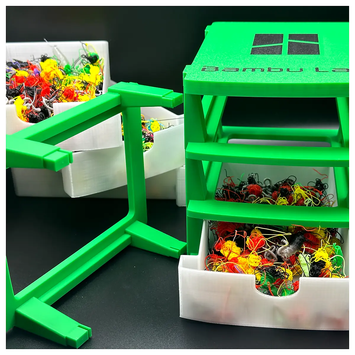 Modular Desk Organizer Drawers Universal Storage Solutions Office Supplies Parts Repair