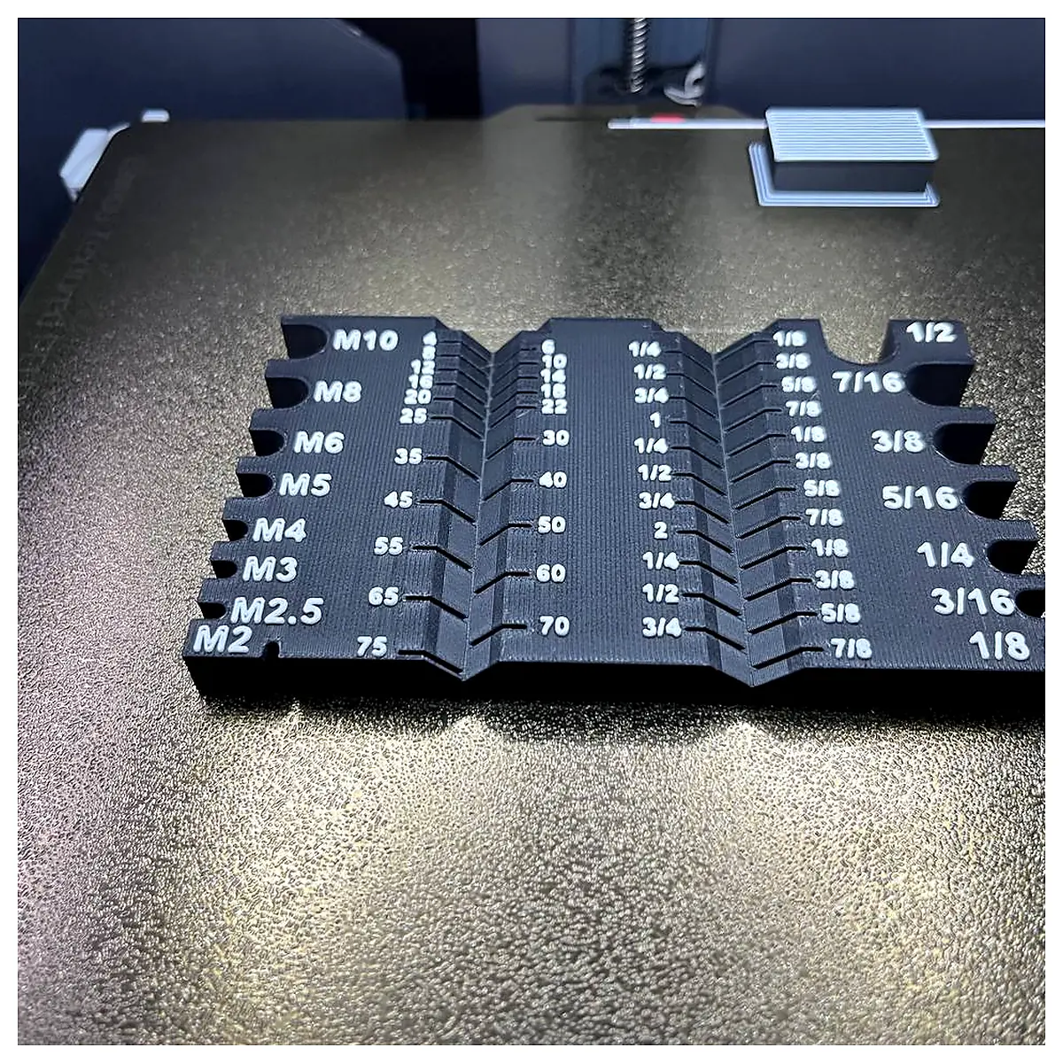 Screw Measuring Tool Metric Standard Thread Measurement Gauge Screw Measuring Accessories
