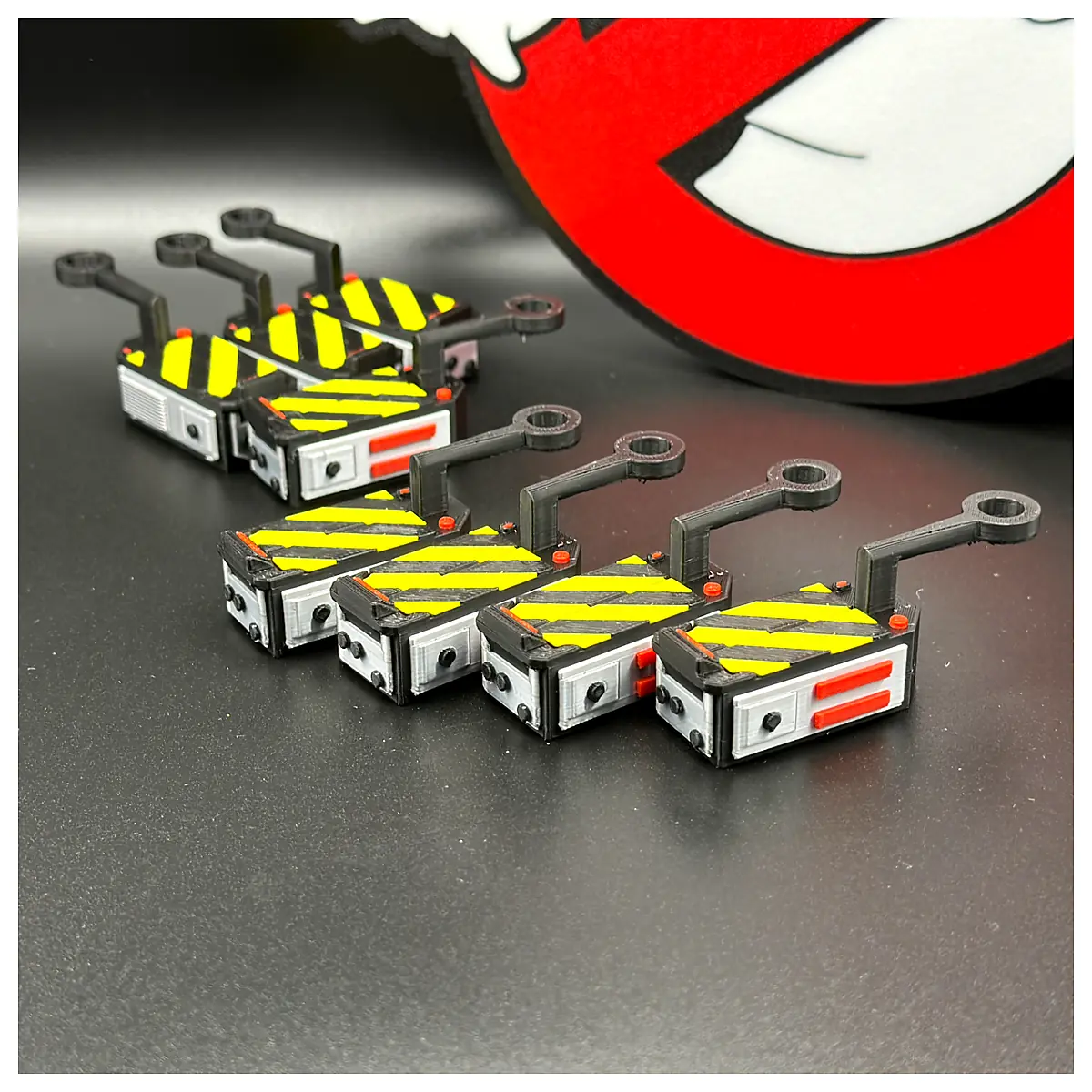 Ghost Trap Keychain Tiny Ghost Capture Toy Collectible Ghost Figure Ghost Collectible