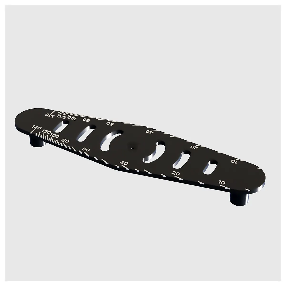 Center Finder Width Ruler 140mm Precision Measurement Tool Parts Repair Accessories