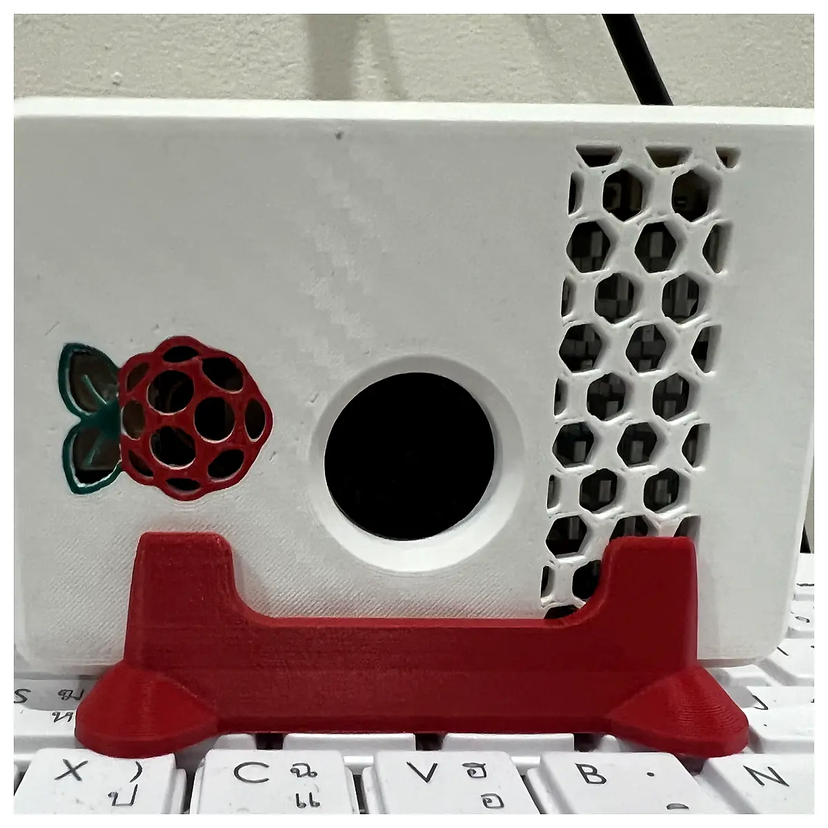 Raspberry Pi 5 Horizontal Stand Vertical Stand Computer Stand Desktop Computer Stand Cooling Support