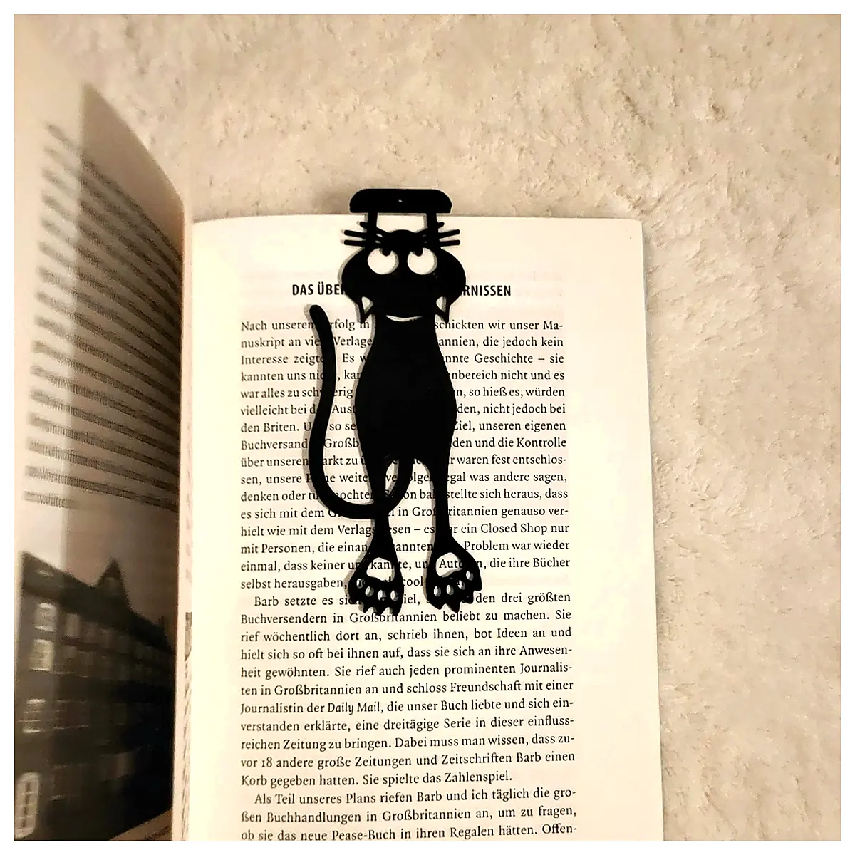 Cat Bookmark Cute Cat Gift Animal Bookmark Novelty Cat Charm Memorial Keepsake Shop