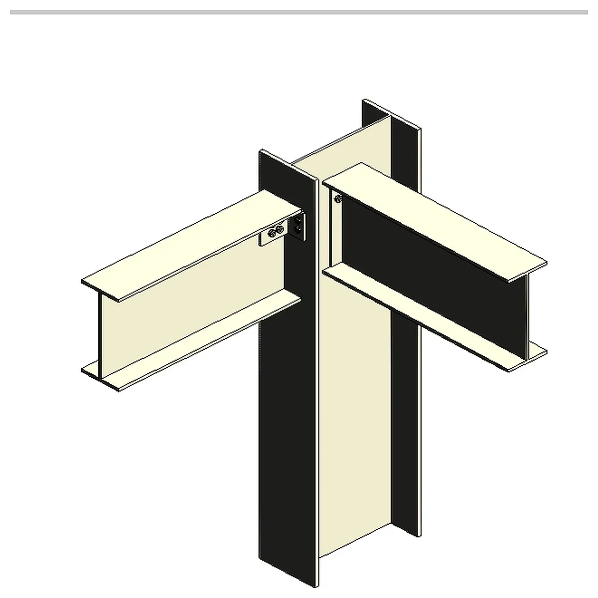 Structure Beam Column Node Display Model Structural Components Node Parts Building Models Structure Parts
