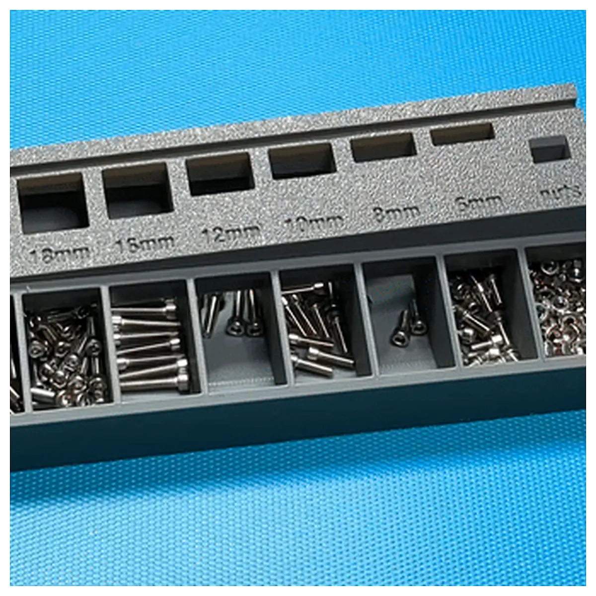 Gridfinity M3 Bolt Sorter Organizer Sort Parts Automation Storage System Bolt Organizers