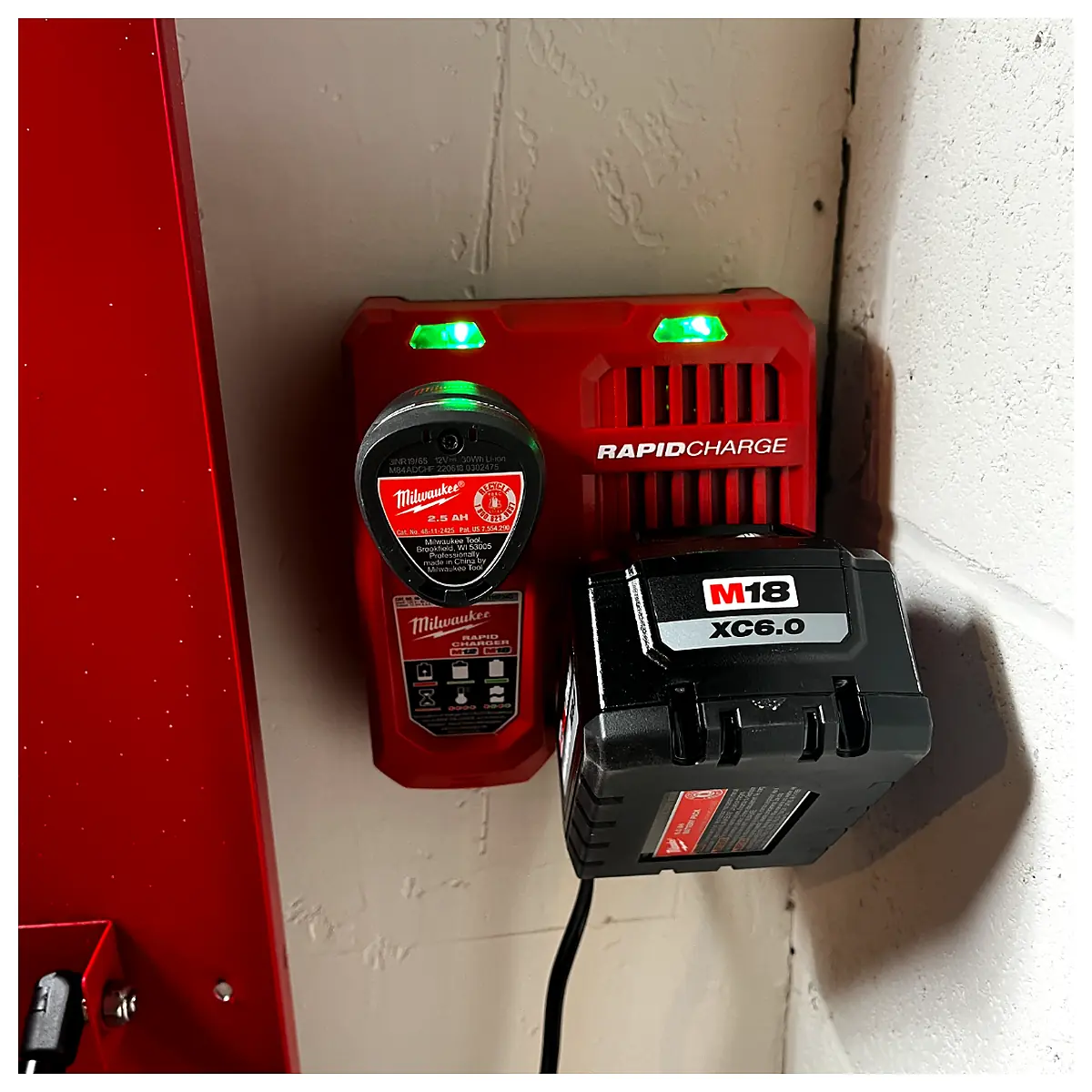 M12 Charger Wall Mount Battery Charger Cordless Power Tool Accessories Replacement Parts Repair
