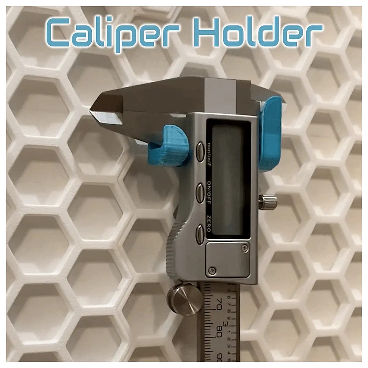 Caliper Holder HSW Mount Honeycomb Storage Wall Mount Measuring Tool Repair Parts Accessories