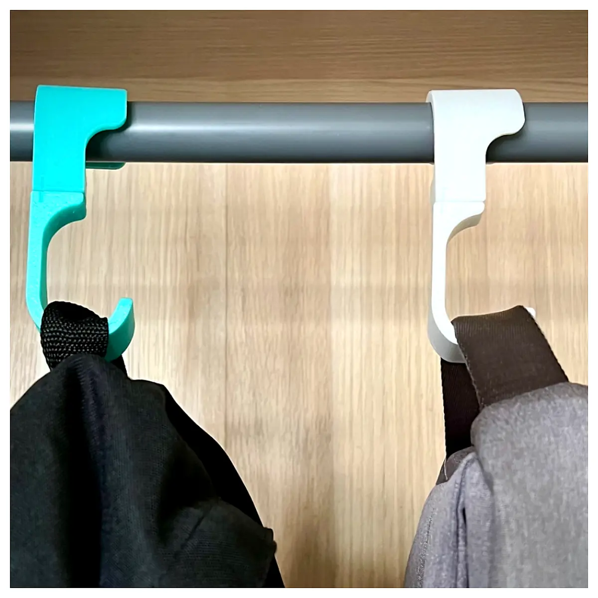 Hanger Bag Hook Wardrobe Storage Organizer Closet Hanger Hooks Multi Purpose Hanging Accessory Storage Bag