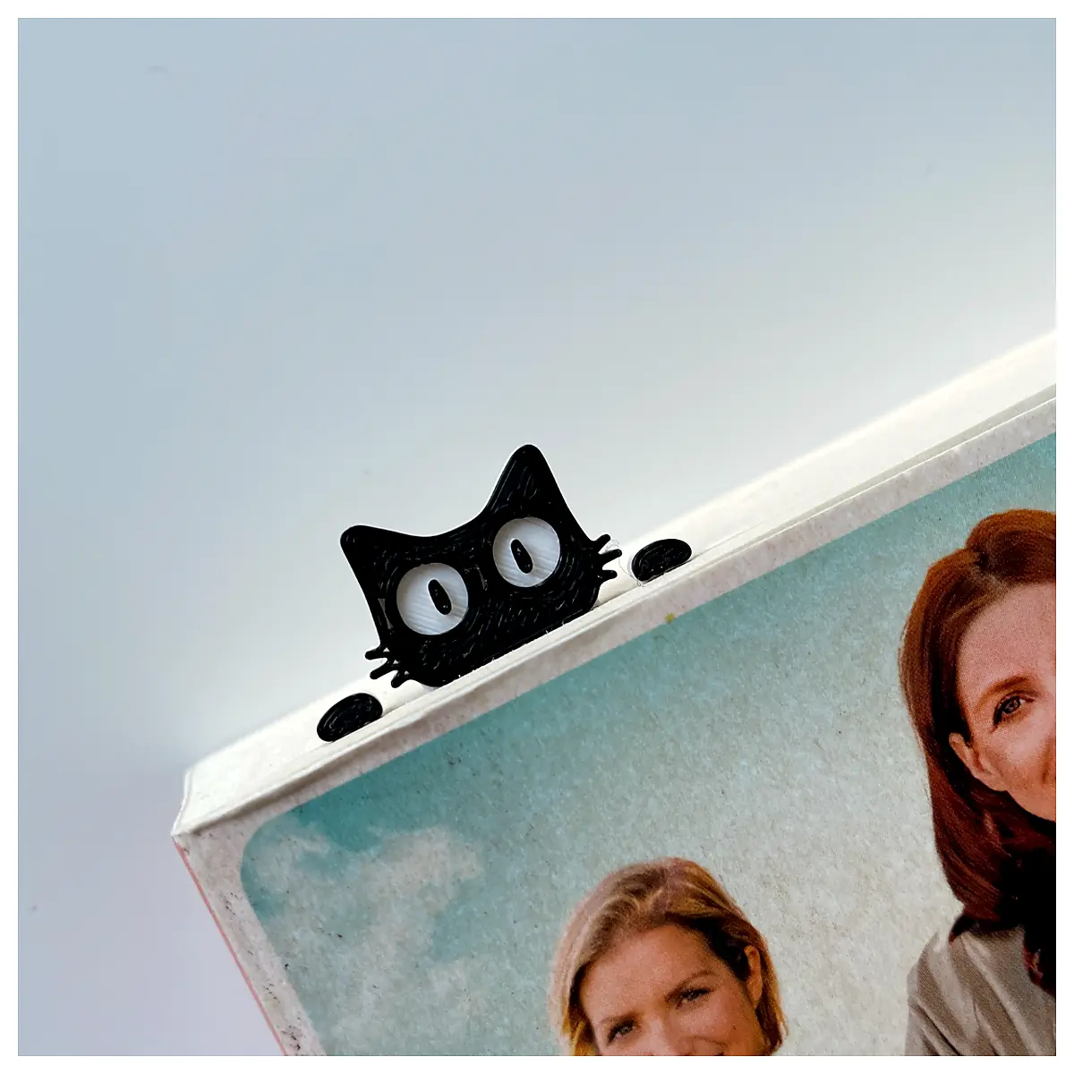 Cat Bookmark Cute Animal Bookmark Paper Bookmark Reading Accessory Book Page Protector Gift