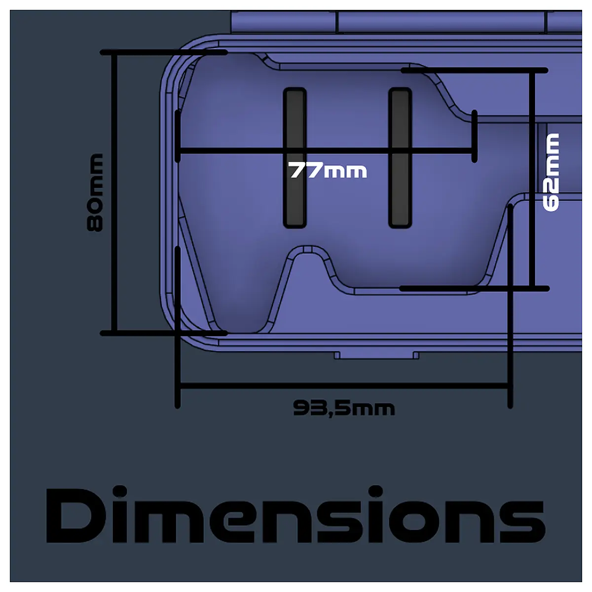 Caliper Box Measurement Tool Lab Container Sets Measuring Devices