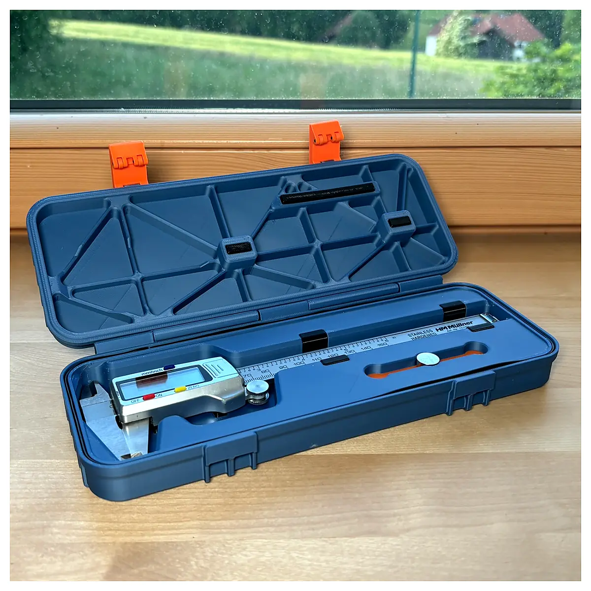 Caliper Box Measurement Tool Lab Container Sets Measuring Devices