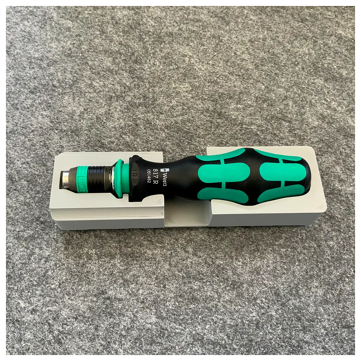 Gridfinity Universal Wera Screwdriver Inserts Organizer Parts Repair Modular System
