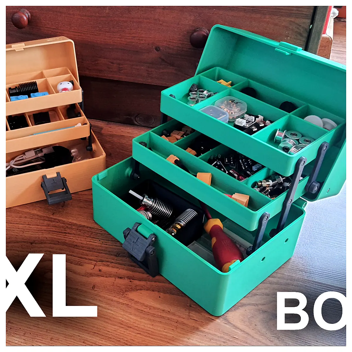 XL Large Storage Box Organizer Big Box Supplies Parts Accessories Repair