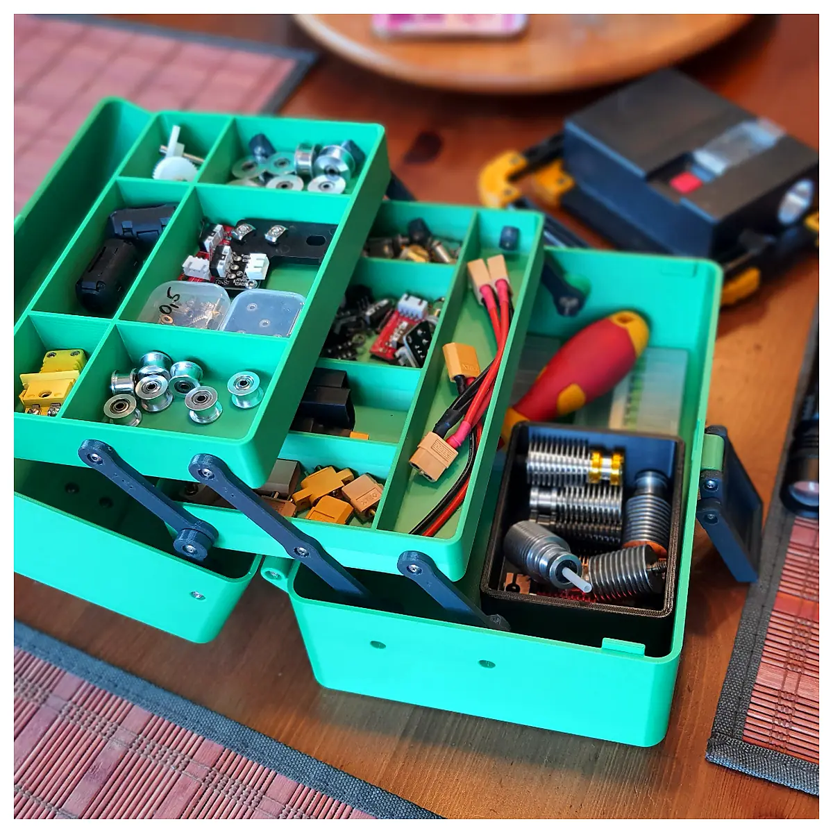 XL Large Storage Box Organizer Big Box Supplies Parts Accessories Repair