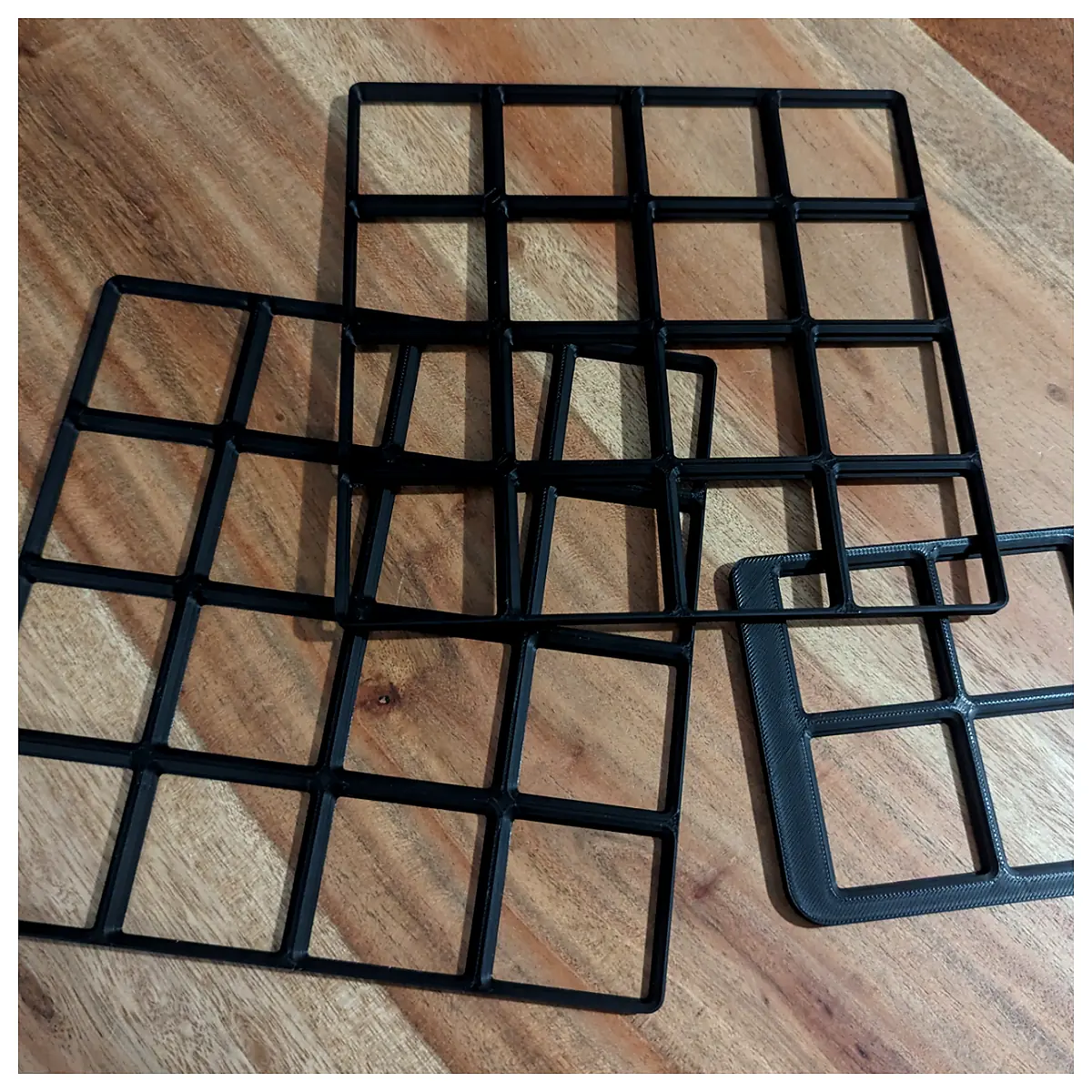 Gridfinity Parametric Base Plate Organization System Desk Storage Modular Parts Accessories Repair