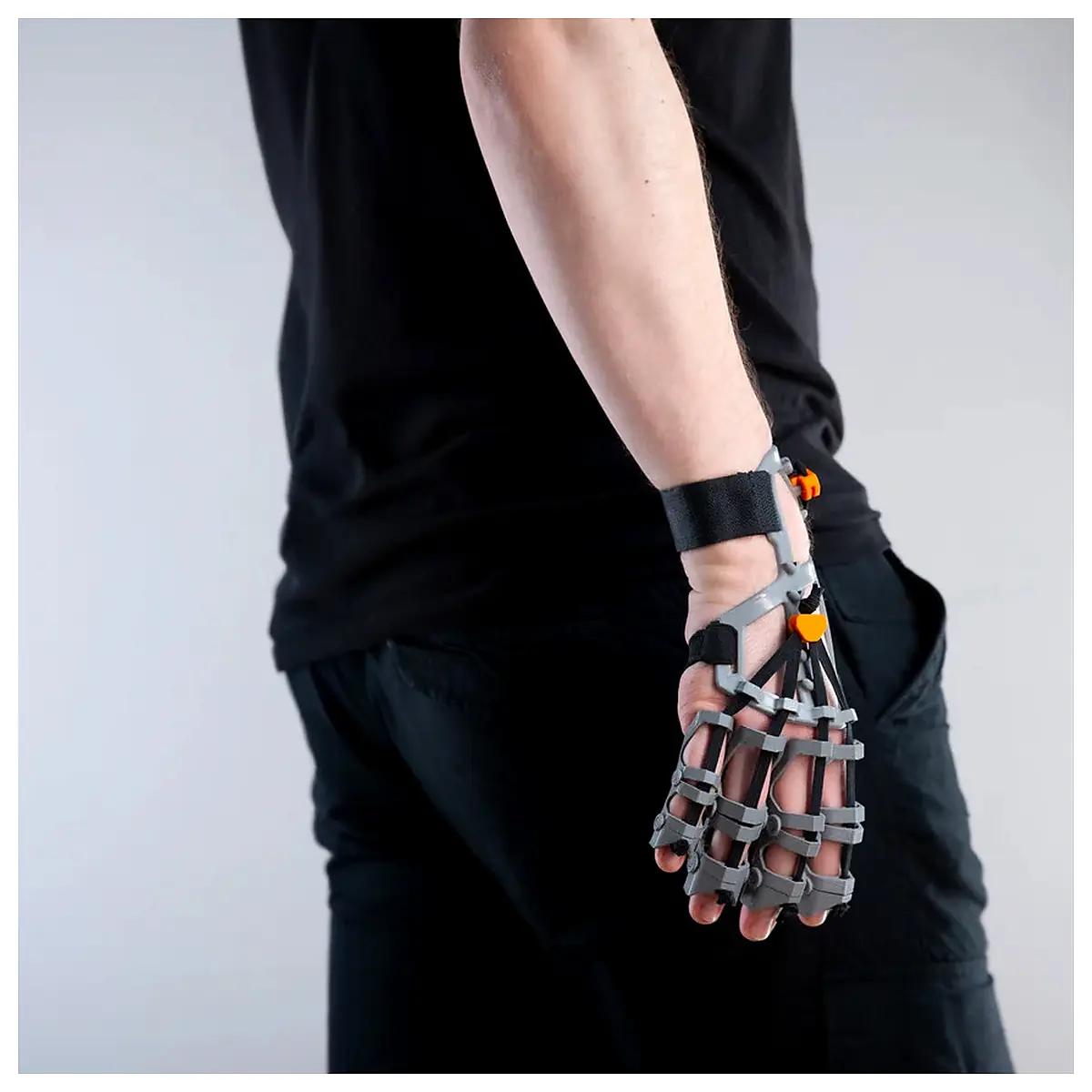 3D Printed Hand Orthosis Fine Motor Skills Training Hand Support Device Dexterity Correction