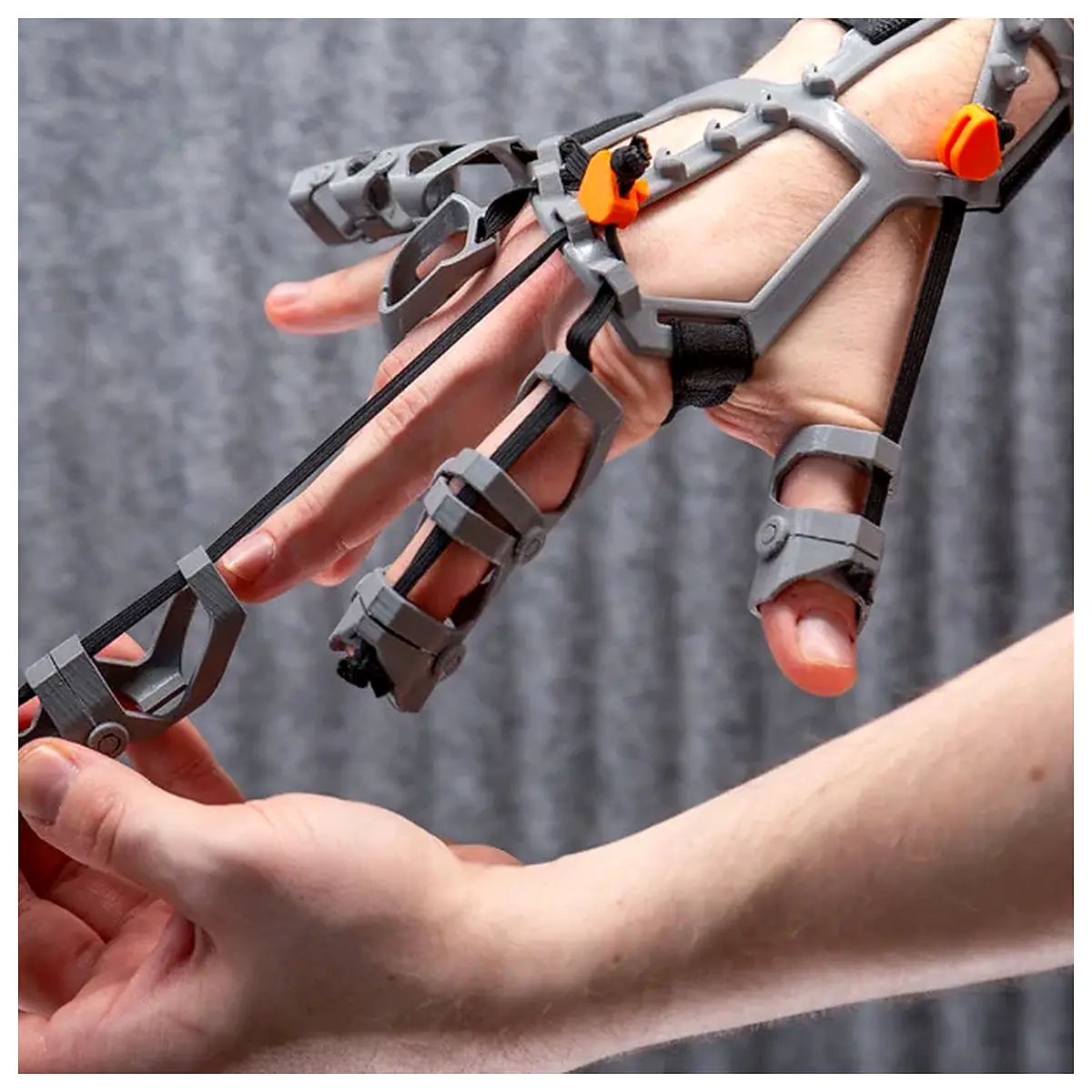 3D Printed Hand Orthosis Fine Motor Skills Training Hand Support Device Dexterity Correction
